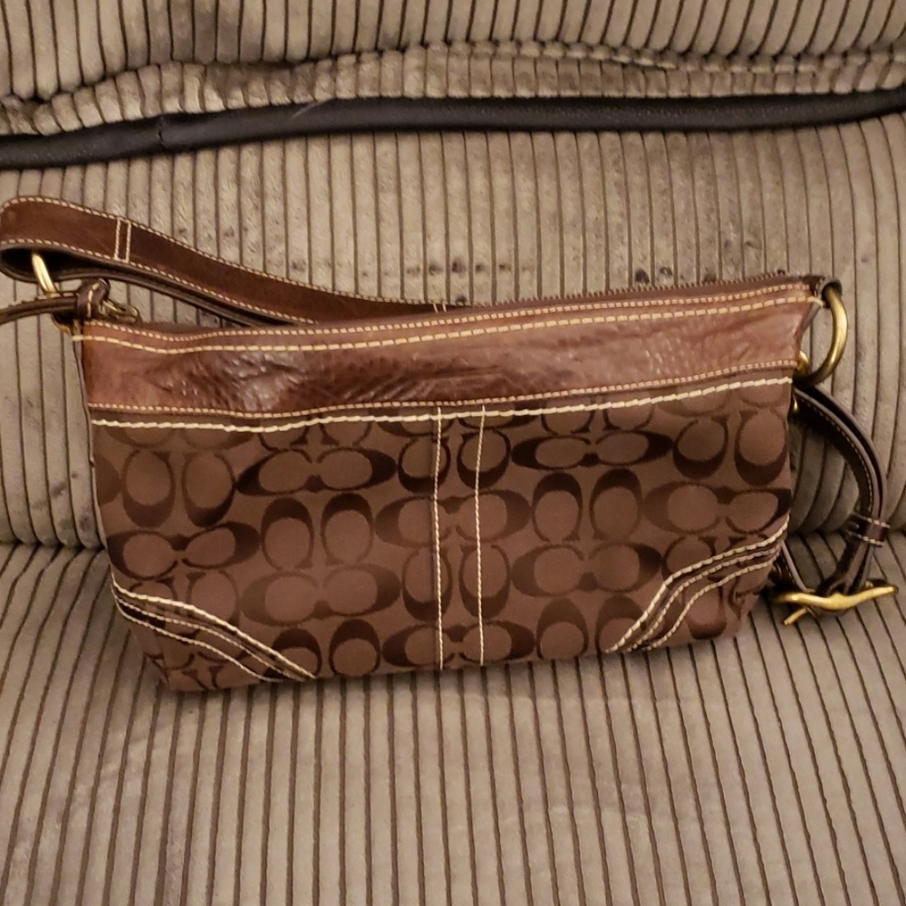 Coach hand bag used once